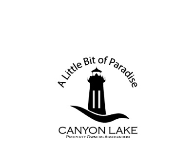 "Canyon Lake-Property Owners Association" Logo Design branding design graphic design logo logo concept