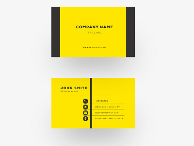 Business Card Design app branding design graphic design illustration logo typography ui ux vector