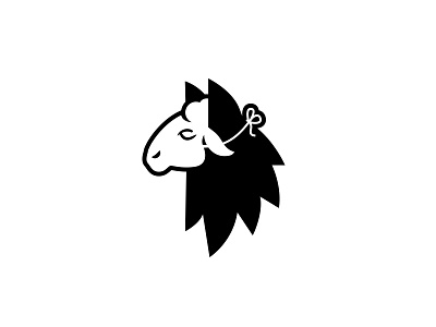 Wolf in sheep's clothing clothing icon logo sheep simple vector wolf