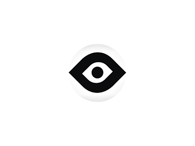 Eye eye icon logo minimal vector