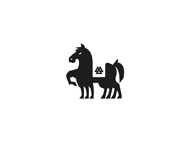 Sleipnir horse icon logo mythology norse sleipnir