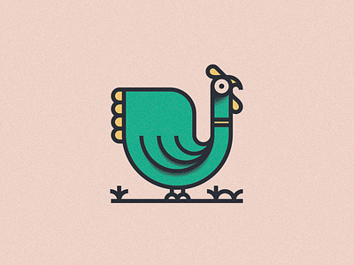 Cluck Cluck bird illustration rooster