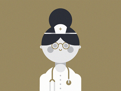 Nursey Nurse Nurse healing hospital illustration nurse