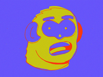 Monkee illustration monkey