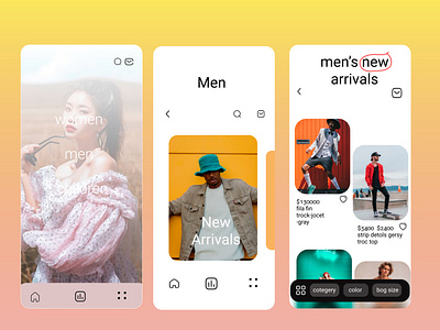 Fashion App Design