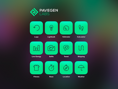 Pavegenlabs Dashboard application apps dashboard design flat icons labs mobile modern pavegen screen setup