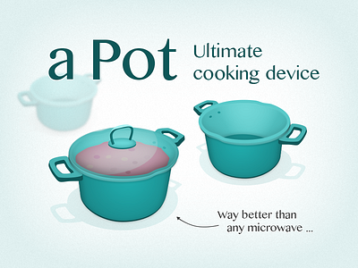 Pot business cooking device green idea illustration kitchen money new plain pot revolutionary simple startup