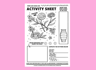 Activity Sheet activity sheet colour colouring draw drawing drawingart