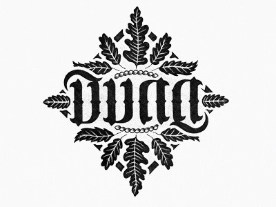 Dunn ambigram crest dunn illustration logo mark name type typography