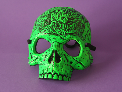 Halloweeeeeeen drawing halloween illustration mask skull spoopy