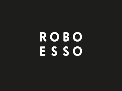 Robo Esso brand logo logodesign logos logotype robot tech