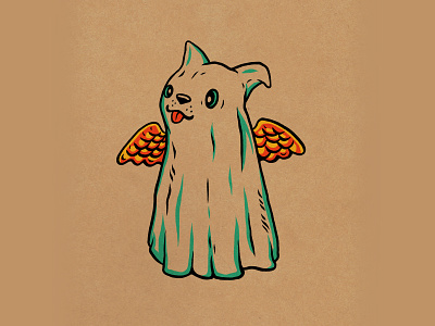WEENZINE EIGHT character cute design dog drawing halloween illustration spooky
