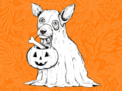 Drawlloween - 1 Ghost