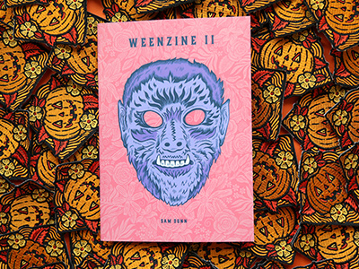 WEENZINE II art book buy fanzine halloween illustration patch spooky zine