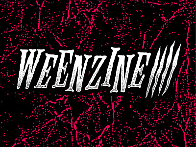 WEENZINE IIII autumn drawing halloween illustration spooky type typography weenzine