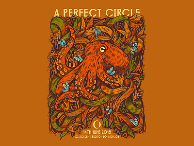 A Perfect Circle a perfect circle apc band drawing gig illustration poster print