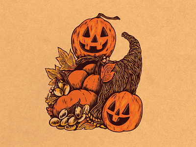 WEENZINE chill chilling halloween illustration pumpkin skeleton summer vibes zine