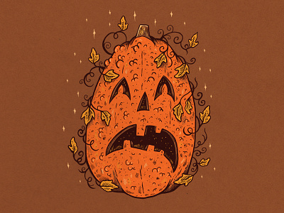 WEENZINE V art design drawing halloween illustration pumpkin