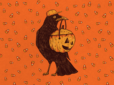 WEENZINE V crown cute design drawing halloween illustration illustration art pumpkin zine