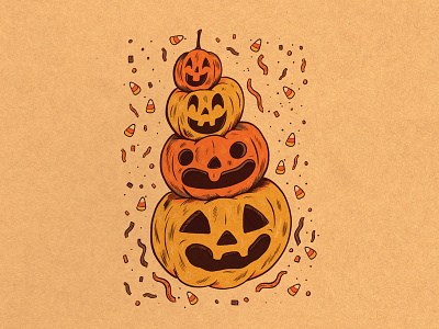 WEENZINE V art cute drawing halloween illustration pumpkin spooky weenzine zine