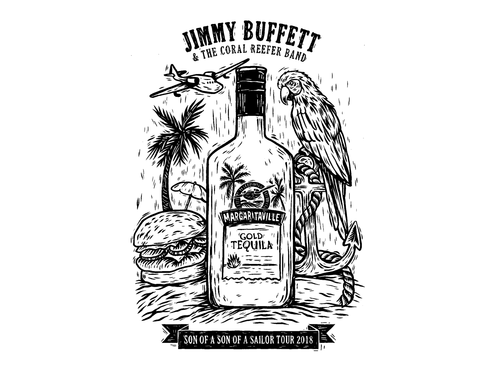 Jimmy Buffett SVG