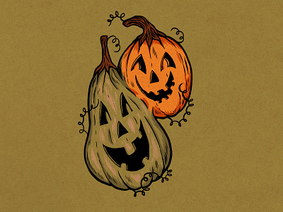 WEENZINE VI drawing drawing ink drawingart halloween illustration inking pen and ink pumpkin