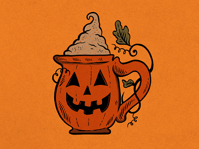 WEENZINE VI art drawing halloween pen and ink pumpkin sam dunn