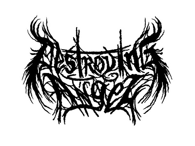 Metal or Mushroom? art death metal fun logo logos logotype metal mushroom nature nature logo thrash metal