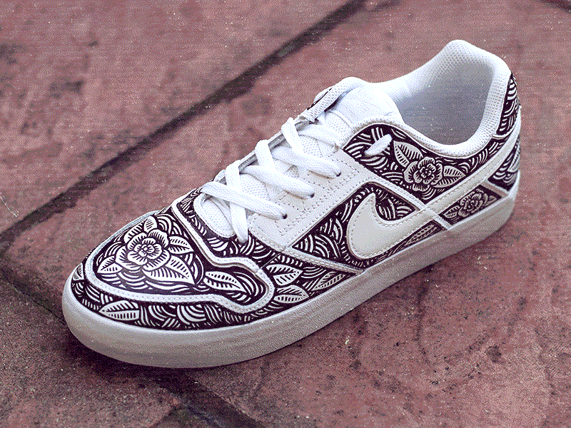 sharpie custom shoes