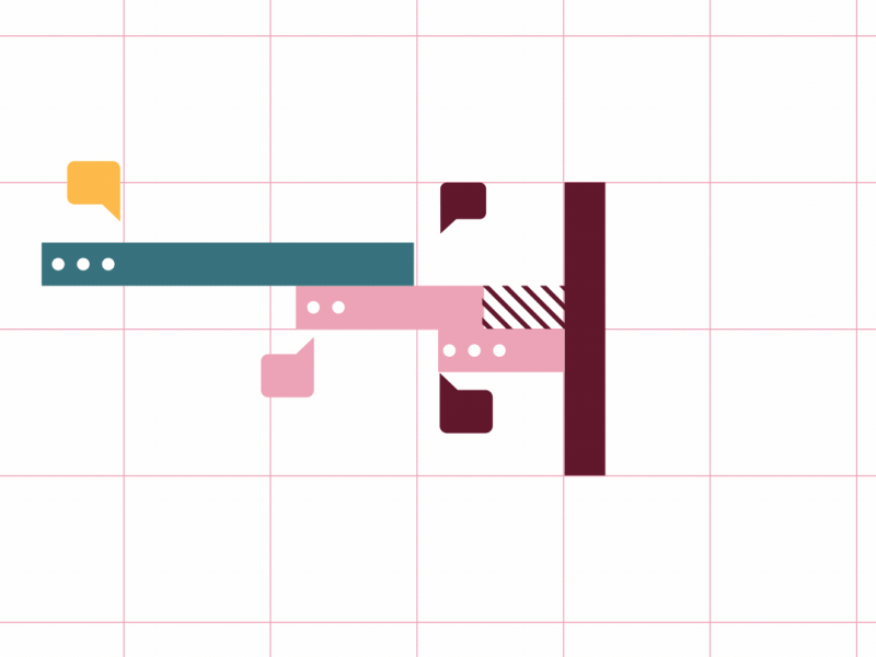 DEADLINE 〰 Motionber 08 agenda animation date deadline error geo geometry motion motion design shapes simple tchat