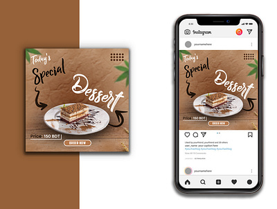 Food Banner Design Template branding facebook banner graphic design instagram banner product design social media
