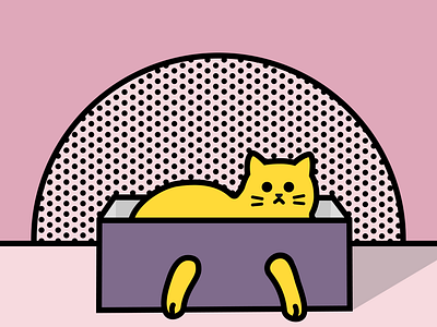 If I had a cat 2 cat cat drawing illustration illustration art ui