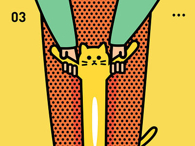 If I had a cat 3 cat design illustration ui