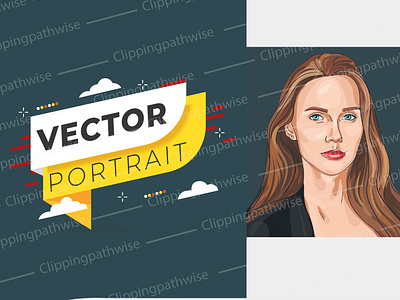 Vector portrait photoshop | Raster to vector conversion clipping path wise cutout photo editing photoshop photoshop work raster to vector vector conversion