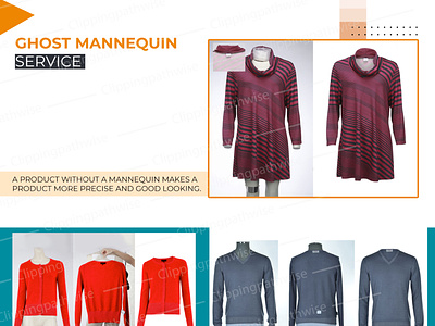 Ghost Mannequin Services | Neck Joint | Invisible Mannequin bottom joint clipping path wise ghost mannequin neck joint