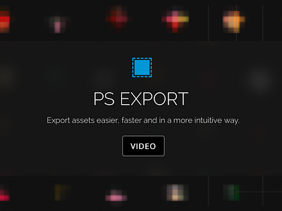 PS Export Panel - Released assets export import panel photoshop plugin pspowertools workflow