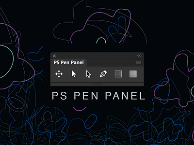 Free Photoshop Pen Panel grid panel path pen perfect pixel plugin snap tool transform