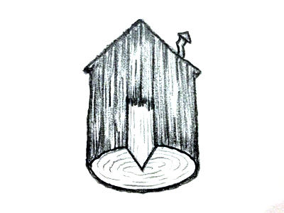 The Log Shed logo