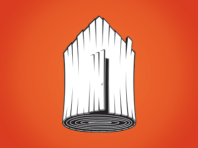 The Log Shed logo