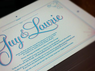 Guy & Laurie Print borders letterpress ornaments typography