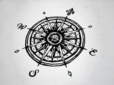 Nautical Compass illustration