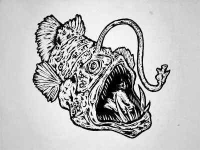 Angler Fish illustration