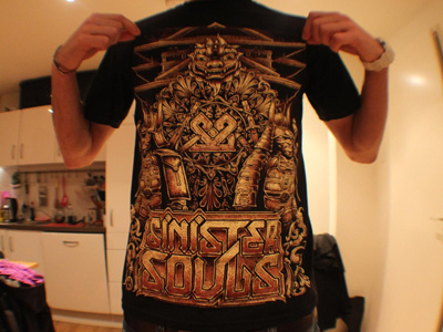Sinister Samurai - Print huge merchandise print samurai shirt sinister souls