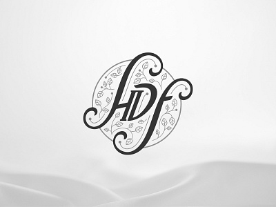 HDF Logo craft creative fashion logo store