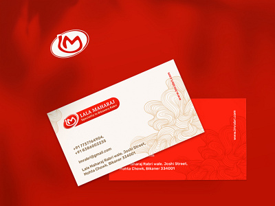 Rabri Product - Logo and card design businesscard creative food logo product sweets