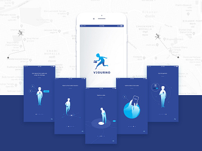 Vjourno App UI/UX