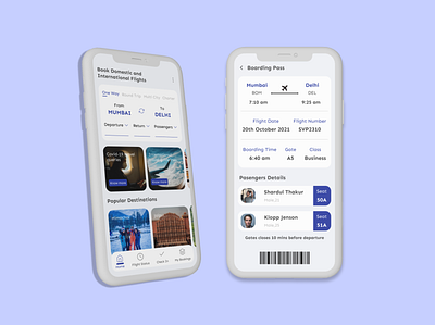 Boarding Pass - Flight Booking App app boarding ui design branding dailyui design domestic flights flight booking app international flight ios travelling ui user interface ux