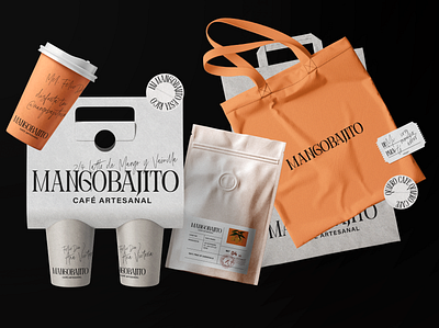 Mangobajito café artesanal, BRANDING adobe illustrator aesthetic aesthetic branding branding color theory graphic design. logo vector