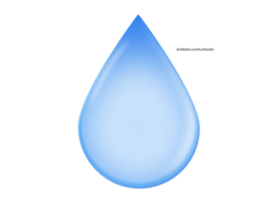 Water drop design figmadesign uxfoodie