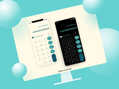 Calculator app
#DailyUI